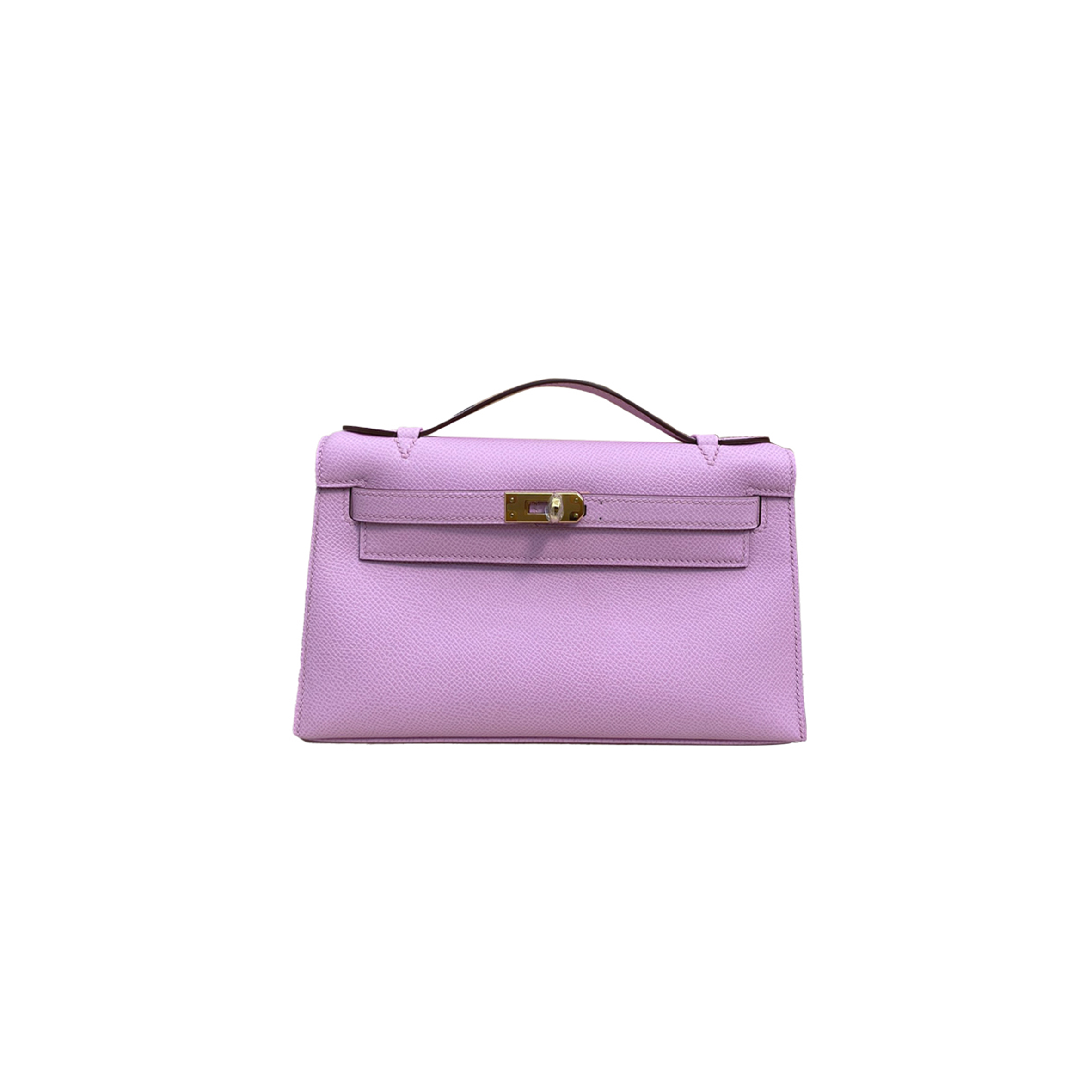 HERMES MASTER MINI KELLY FIRST GENERATION EPSOM MALLOW PURPLE (22*14*7cm) 